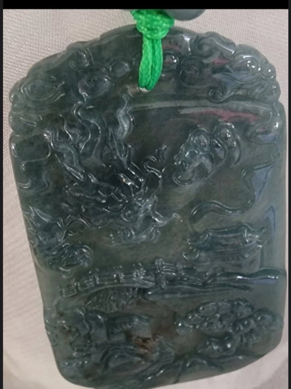 Natural Jadeite Jade nature scene